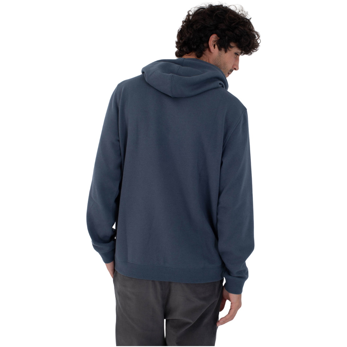 2025 Hurley The Box Hoodie Til Mænd MFT0011580 - Iron Ore
